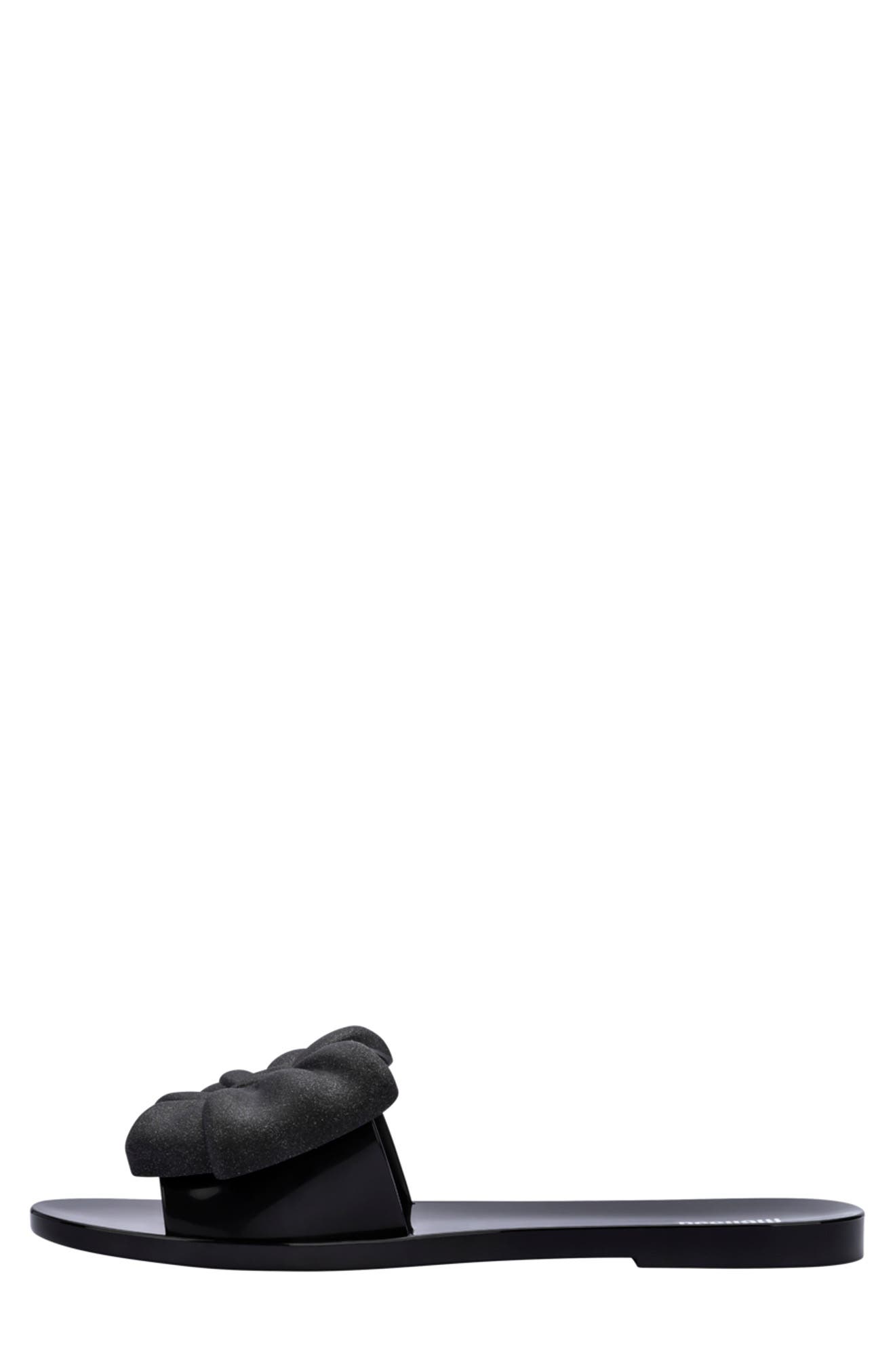 Melissa Babe II Bow Slide Sandal, Alternate, color, 