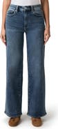 PAIGE Anessa High Waist Wide Leg Jeans