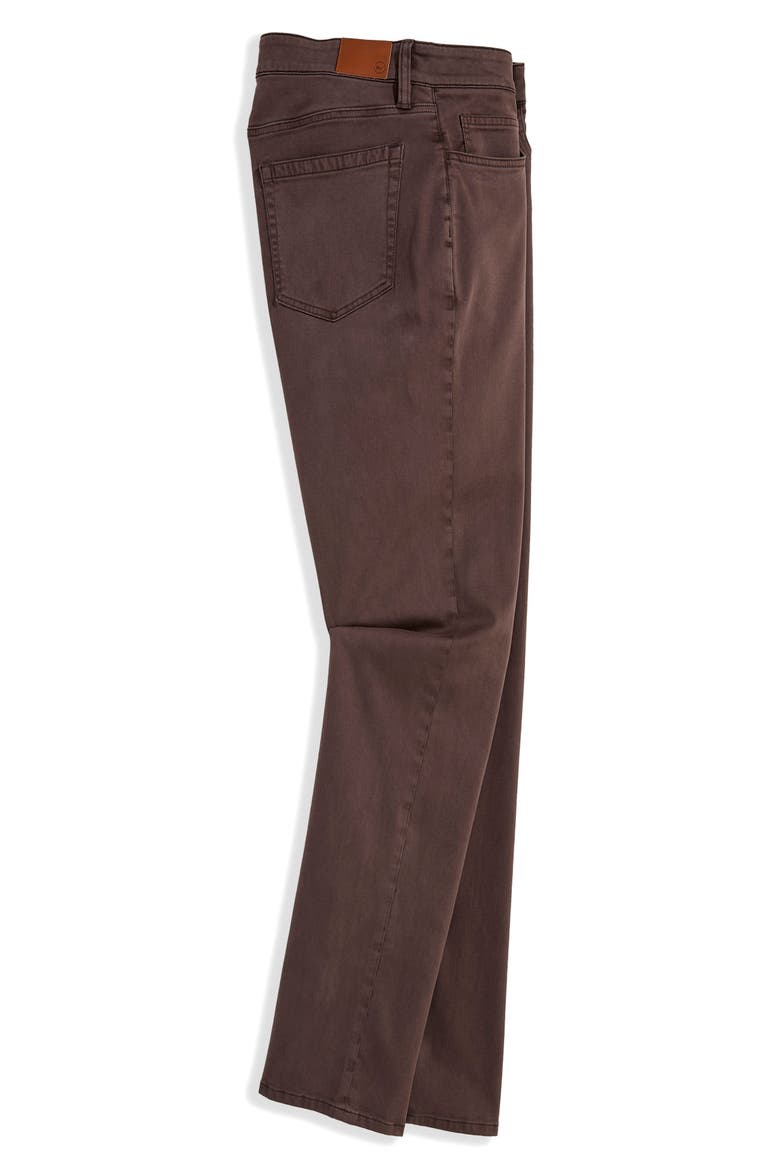 SATEEN 5 POCKET PANTS, Alternate, color, CHOCOLATE LAB