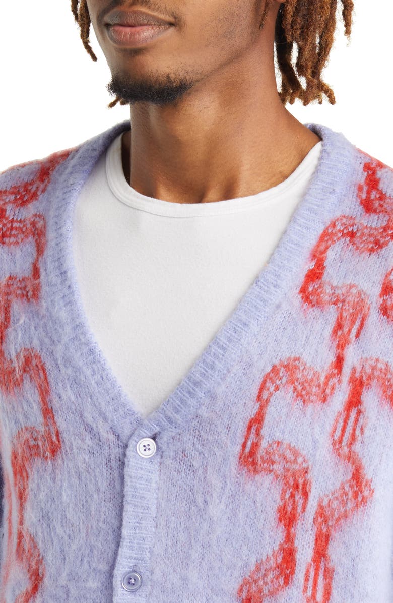 Obey Temple Cardigan, Alternate, color, 