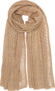 Polo Ralph Lauren Metallic Mix Stitch Wrap