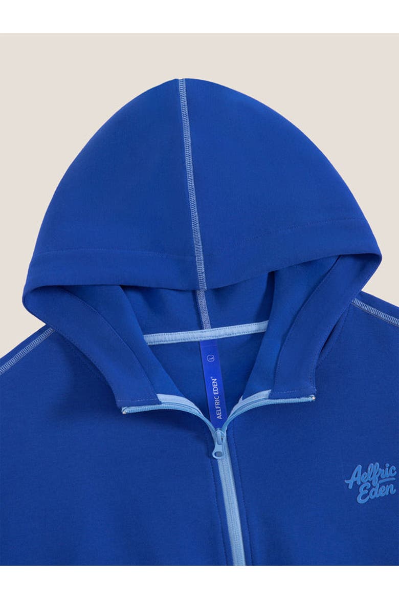 Cloud Boxy Sweat Set, Alternate, color, Blue