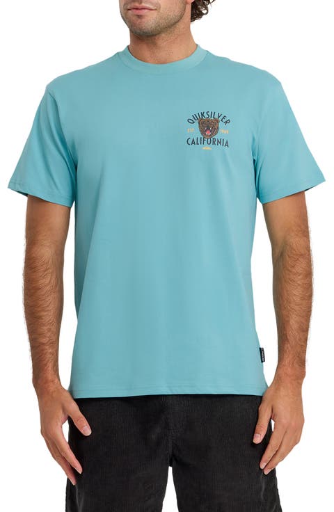 CA Bear Cotton Graphic T-Shirt