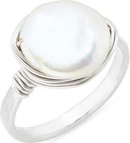 Nashelle Semiprecious Stone Wire-Wrapped Ring