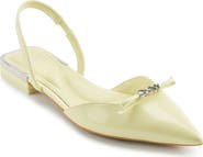 DKNY Mahaska Slingback Pointed Toe Flat