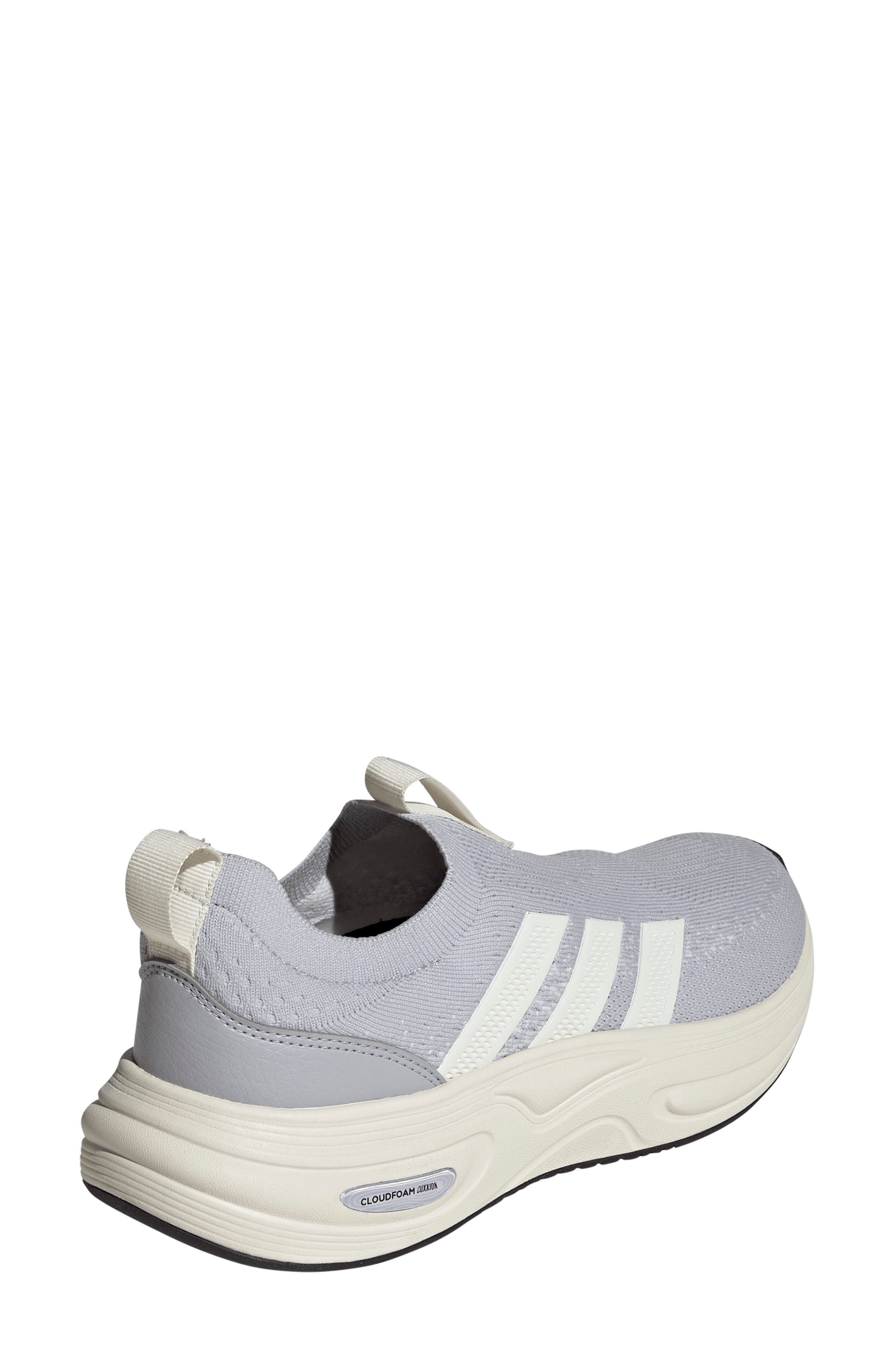 adidas Cloudfoam Cuxxion Slip-On Sneaker, Alternate, color, Dash Grey/ White/ Black