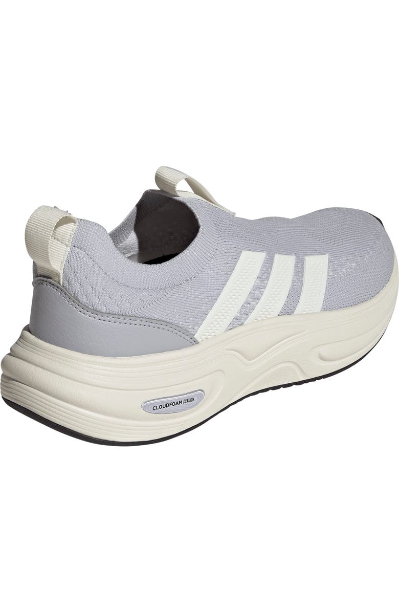 adidas Cloudfoam Cuxxion Slip-On Sneaker, Alternate, color, Dash Grey/ White/ Black