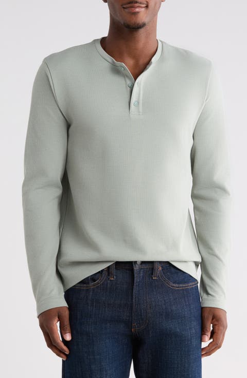 Double Face Piqué Henley