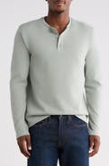 Vince Double Face Piqué Henley