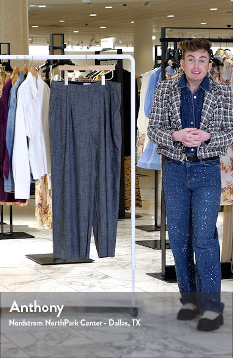 Pleat Front Wide Leg Pants, sales video thumbnail