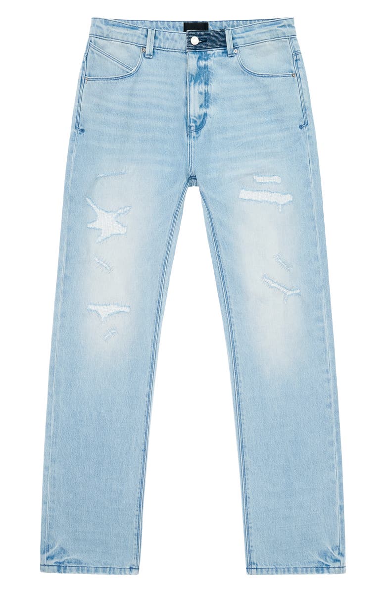 RtA Haru Slim Fit Jeans, Main, color, Soft Horizon