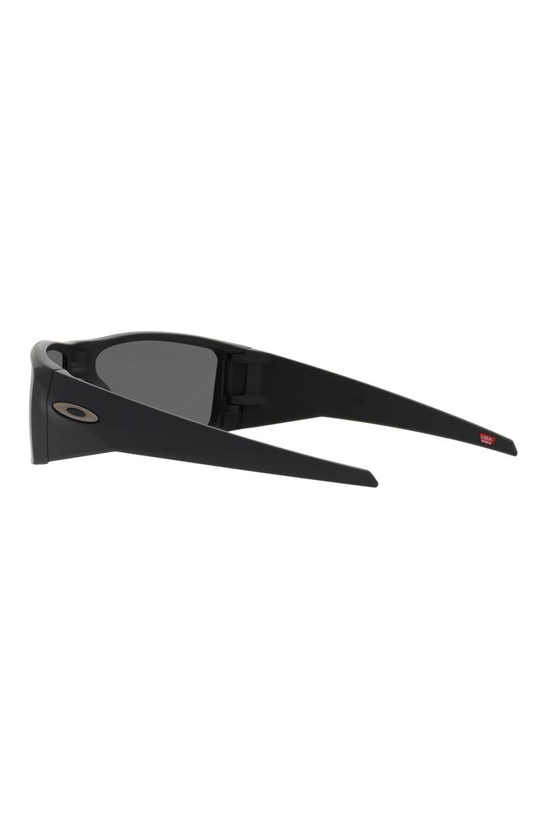 Heliostat 61mm Prizm™ Polarized Rectangular Sunglasses, Alternate, color, MATTE BLACK