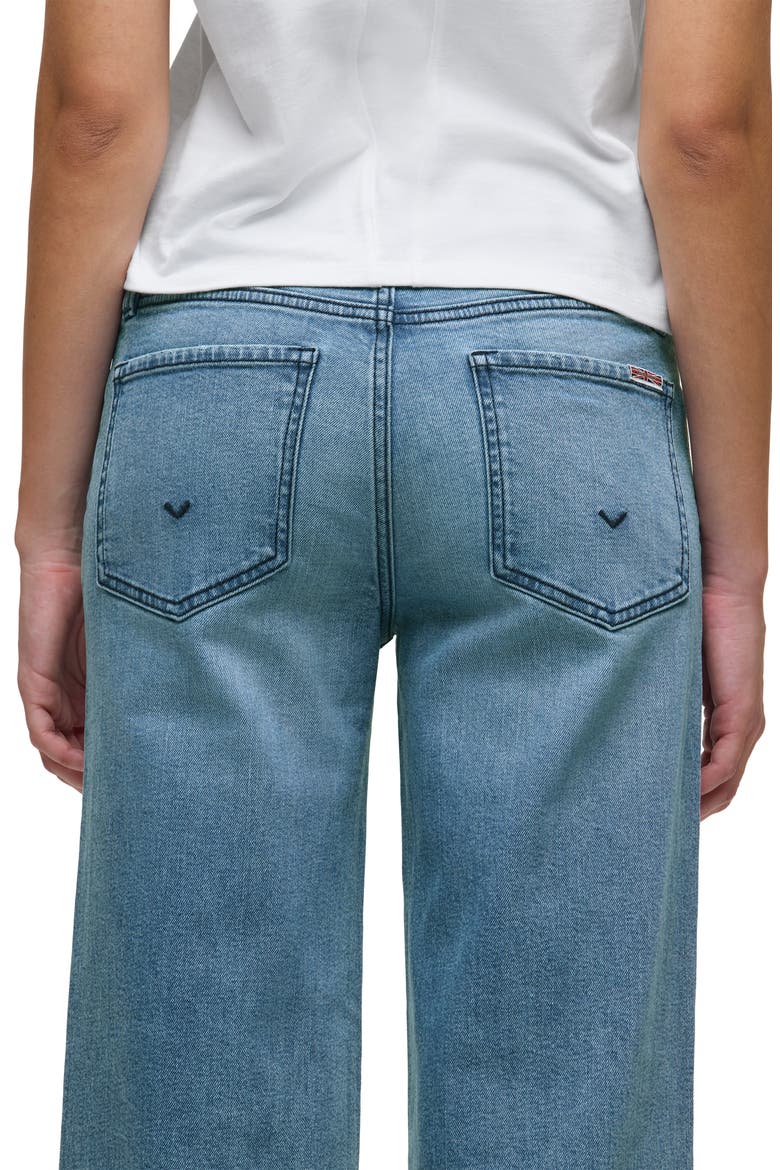Rosalie High Waist Wide Leg Ankle Jeans, Alternate, color, CHIARA