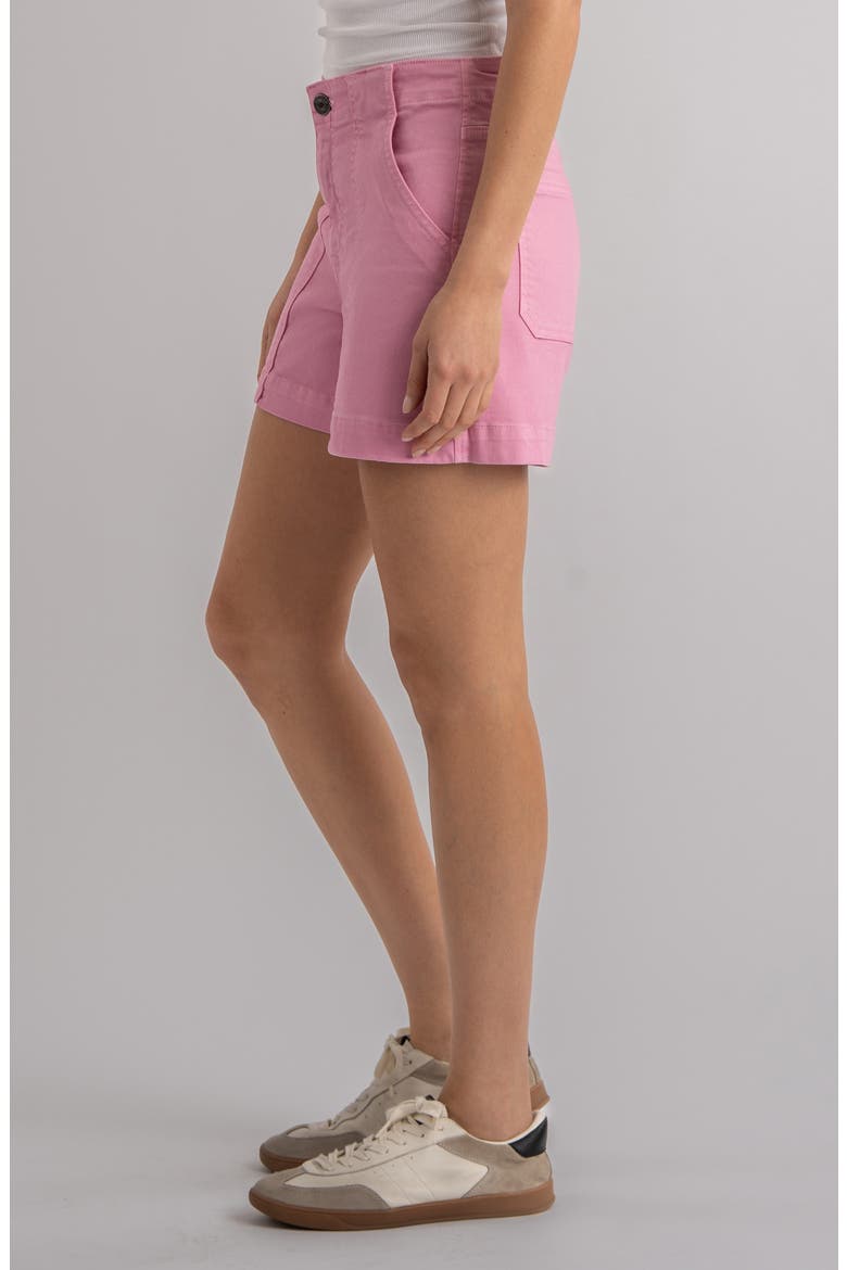 Jane High Waist Denim Shorts, Alternate, color, CUPCAKE