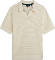 Ted Baker Bestel Textured Cotton Polo