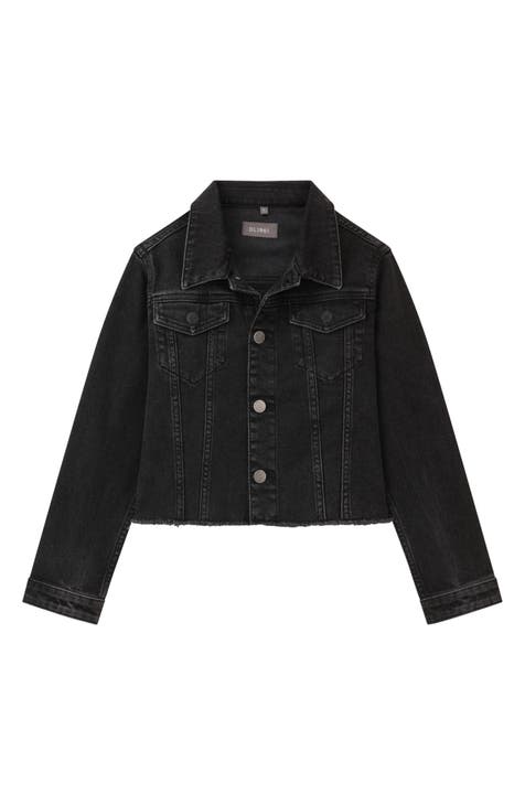 Denim Girl s Coats Jackets Outerwear