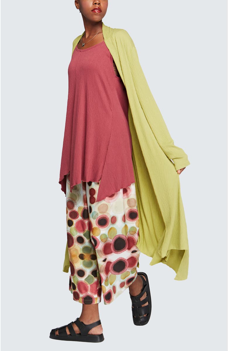 LUUKAA Myra Printed Thin Cotton Pants, Alternate, color, Original