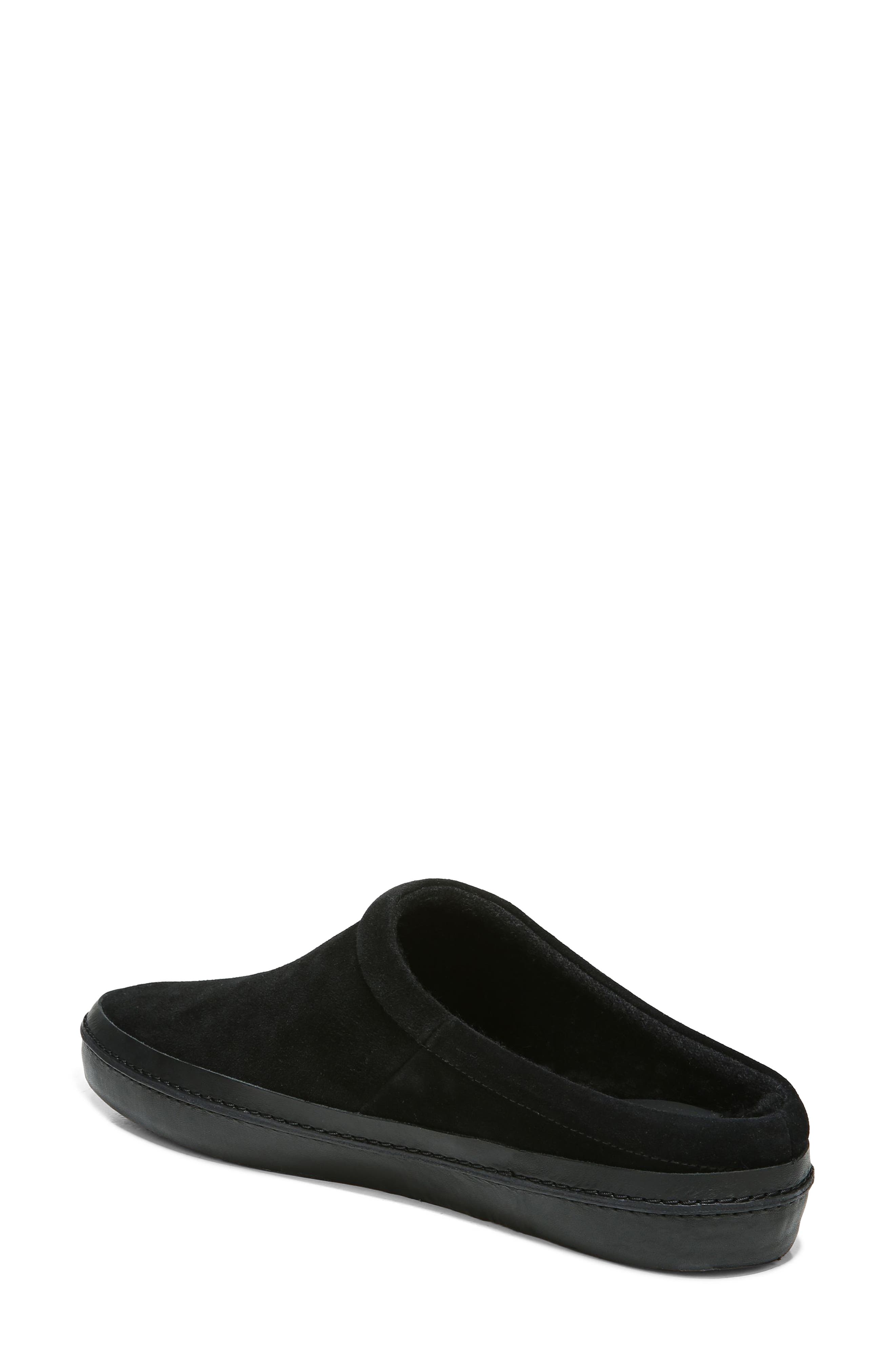 Porter Scuff Slipper, Alternate, color, BLACK