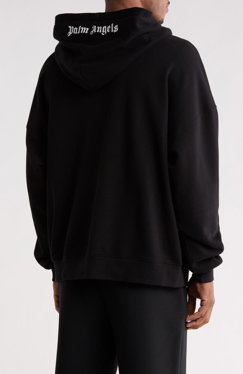 Palm Angels Logo Graphic Hoodie, Alternate, color, 