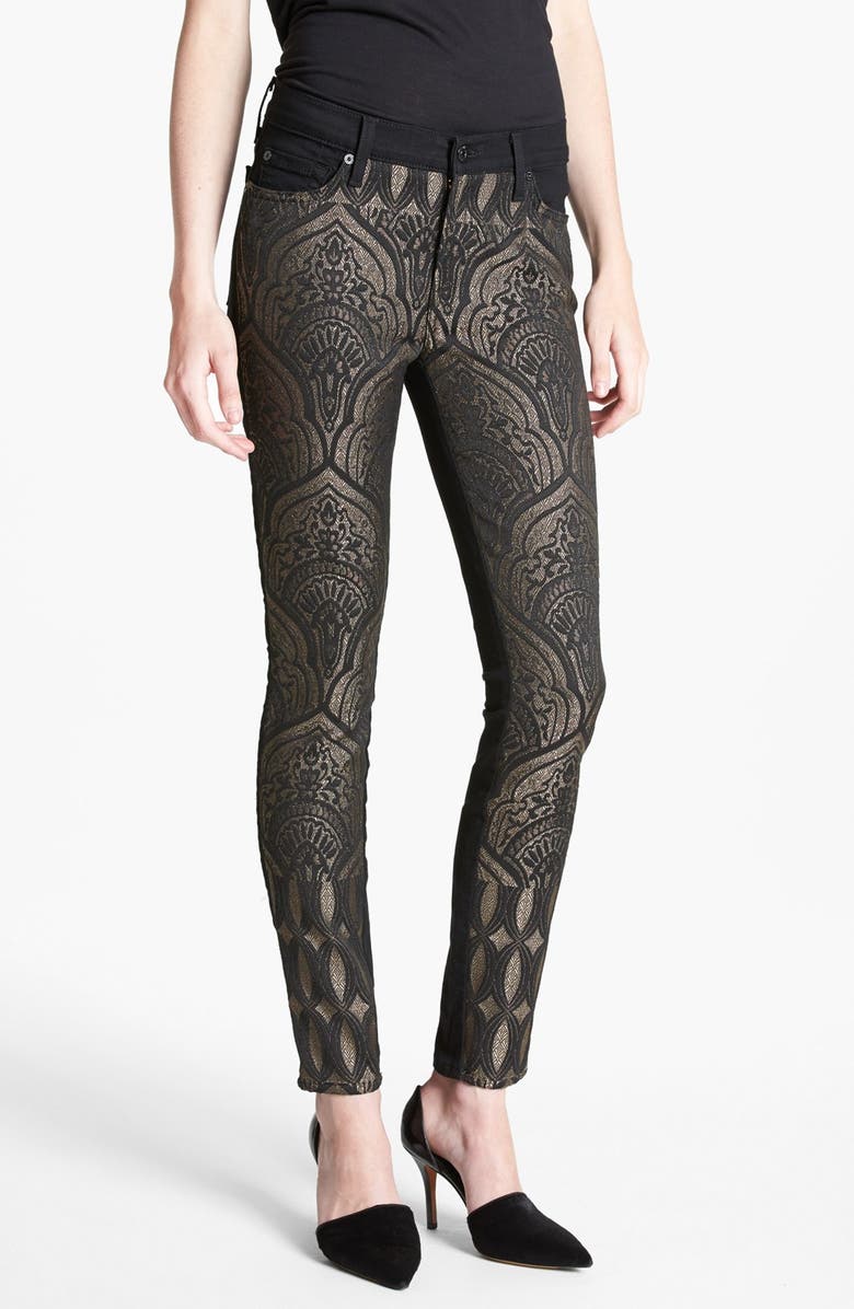 7 For All Mankind <sup>®</sup> 'The Pieced' Skinny Jeans, Main, color,