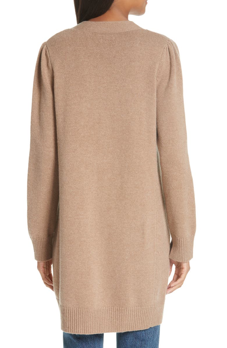 CO Essentials Wool & Cashmere Boyfriend Cardigan, Alternate, color, 