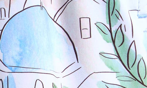 VINTAGE SUMMER VINTAGE SUMMER KIDS' SANTORINI STRETCH VOLLEY SWIM TRUNKS