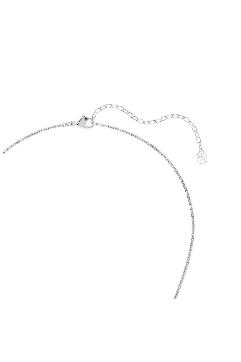 Idyllia Snowflake Pendant Necklace & Brooch, Alternate, color, WHITE RHODIUM PLATED