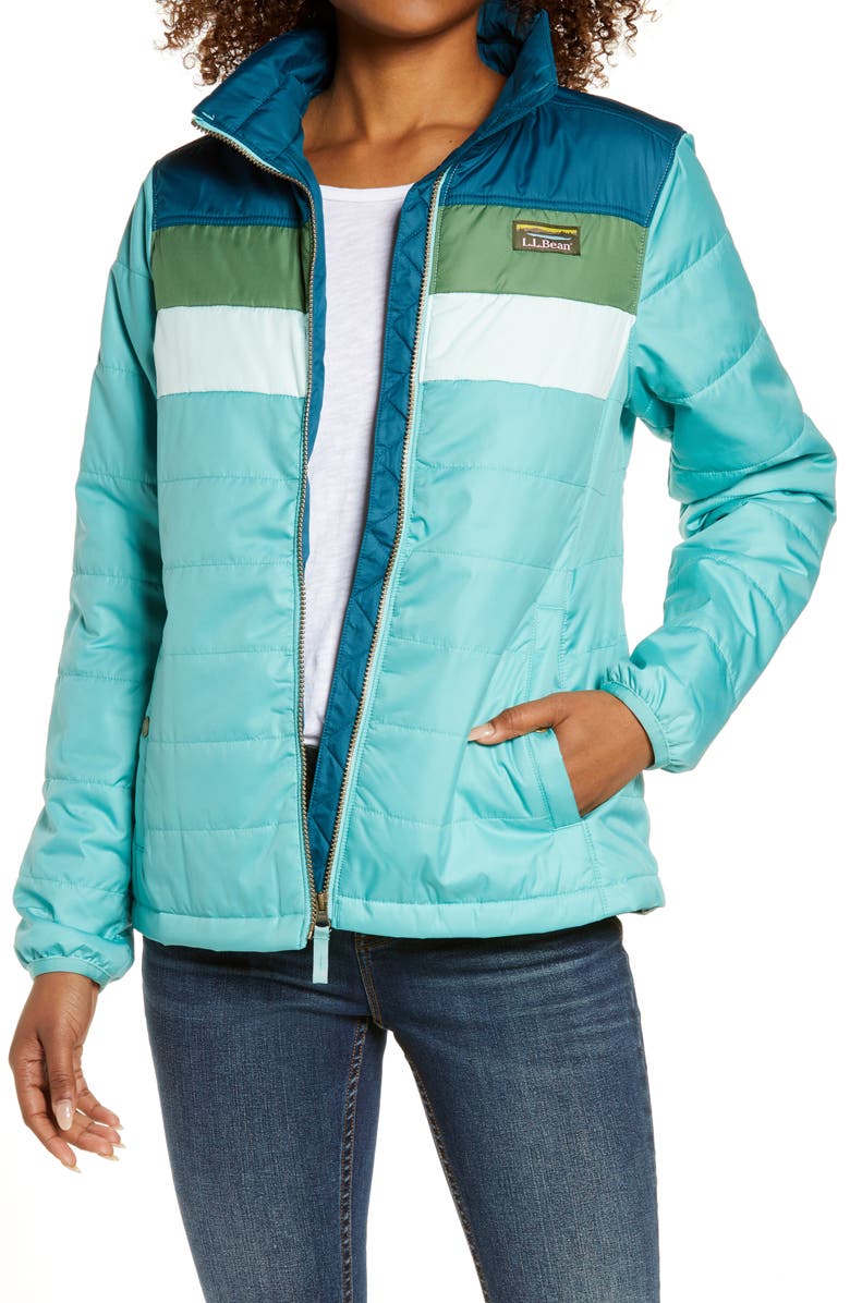 L.L.Bean Women's Mountain Classic Water Repellent Puffer Jacket, Main, color,