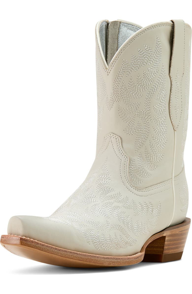 Ariat Cate Western Boot, Alternate, color, White