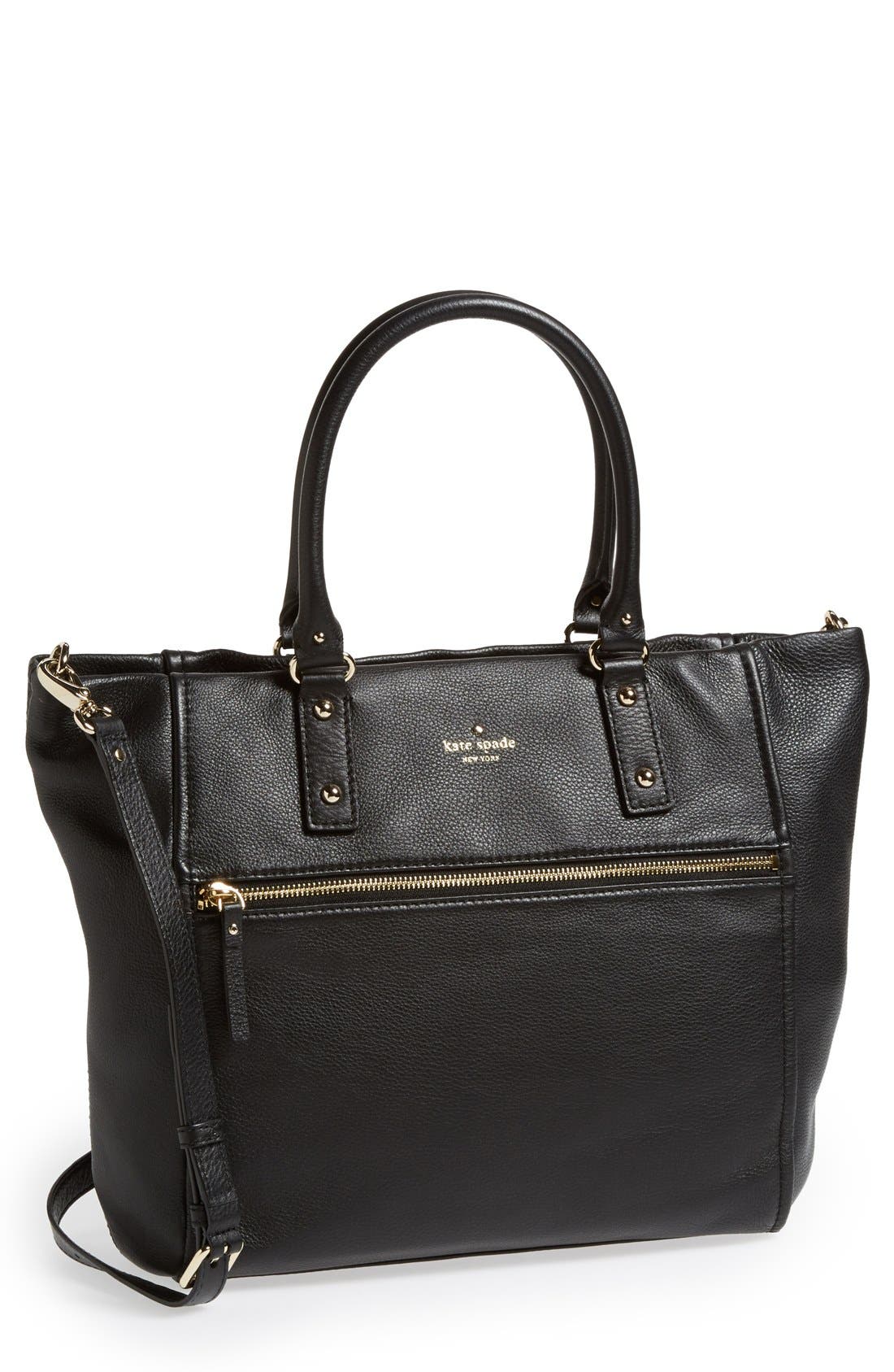 Kate Spade New York 'cobble hill - lilla' leather tote, Main, color, 