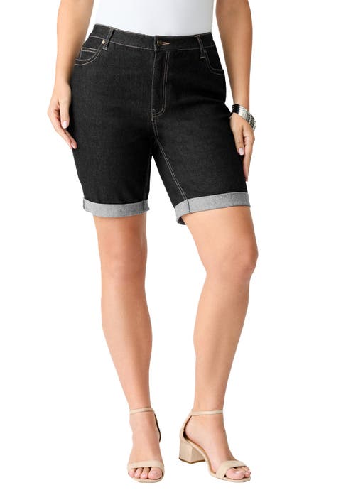 Plus Size 24/7 Stretch Cuffed Short