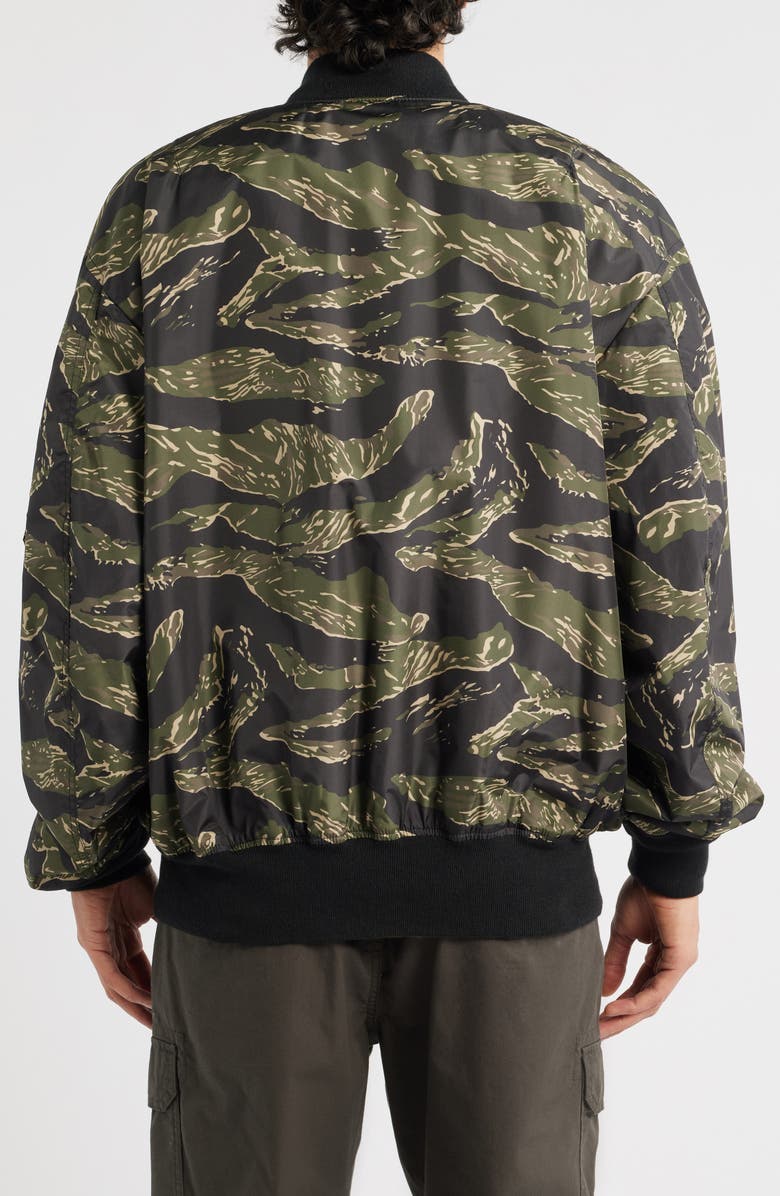Alpha Industries L-2B Oversize Flight Jacket, Alternate, color, Tiger Camo