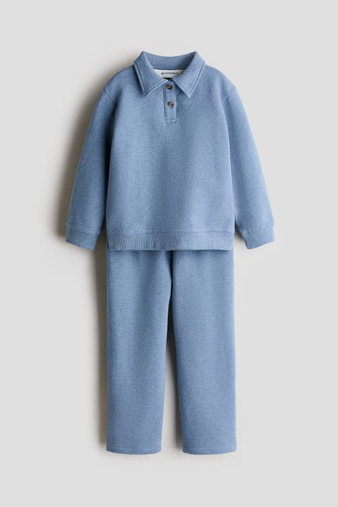 2-Piece Cotton Sweatsuit