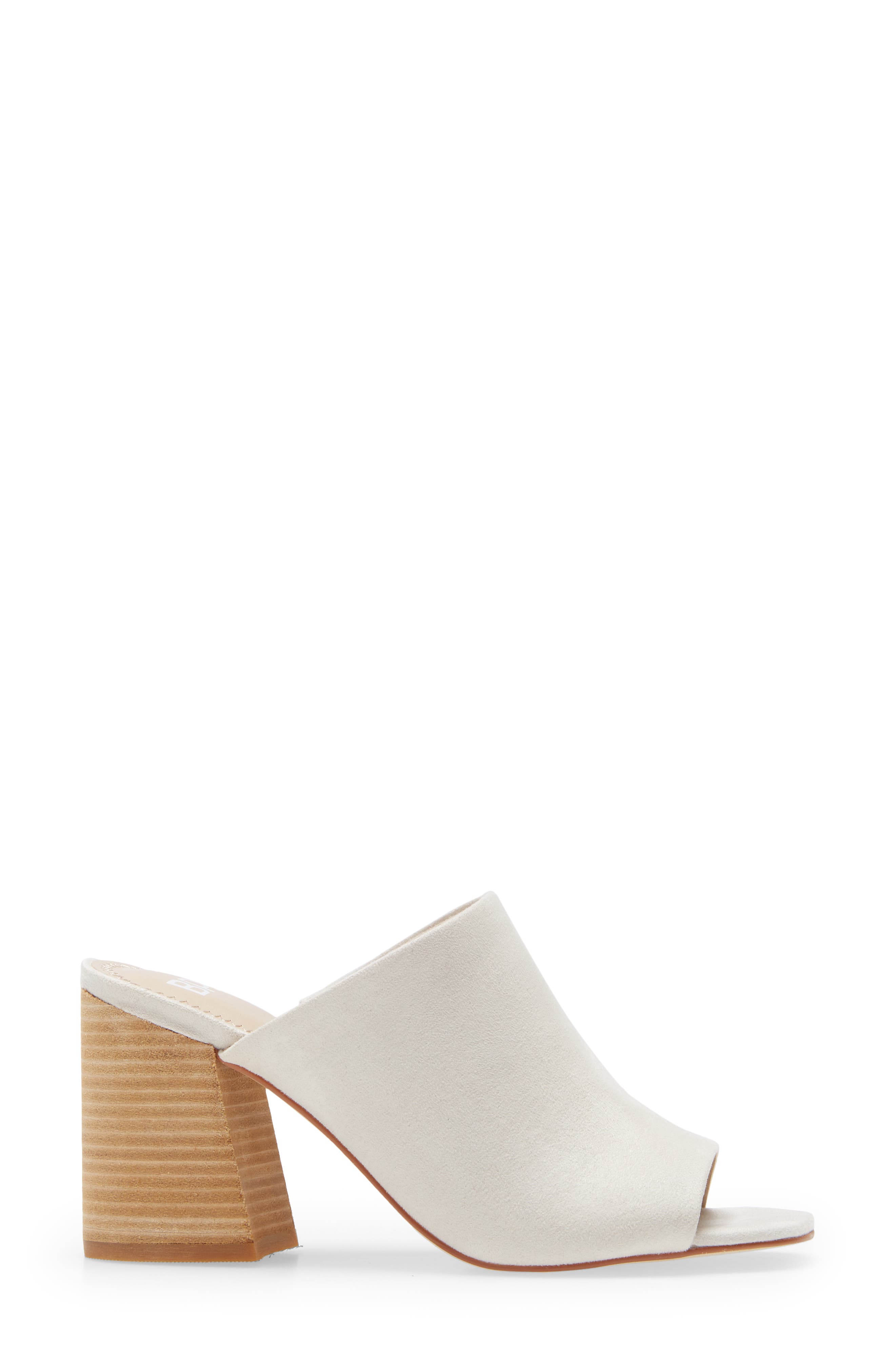 Callum Open Toe Mule, Alternate, color, IVORY