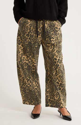 Vigoss Cheetah Drawstring Pants