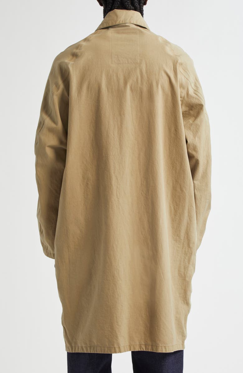 VISVIM Henderson 3L Laminated Linen Coat, Alternate, color, Beige