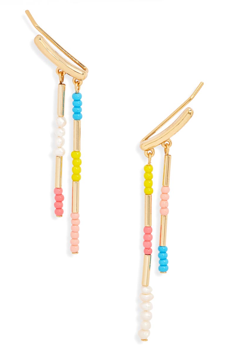 JENNY BIRD Summer Camp Climber Earrings, Main, color, 