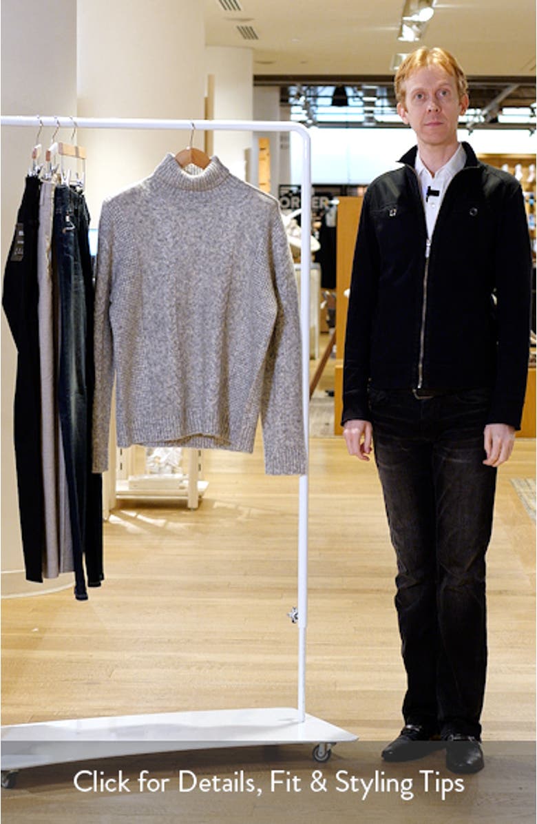 Tri-Blend Turtleneck Sweater, sales video thumbnail