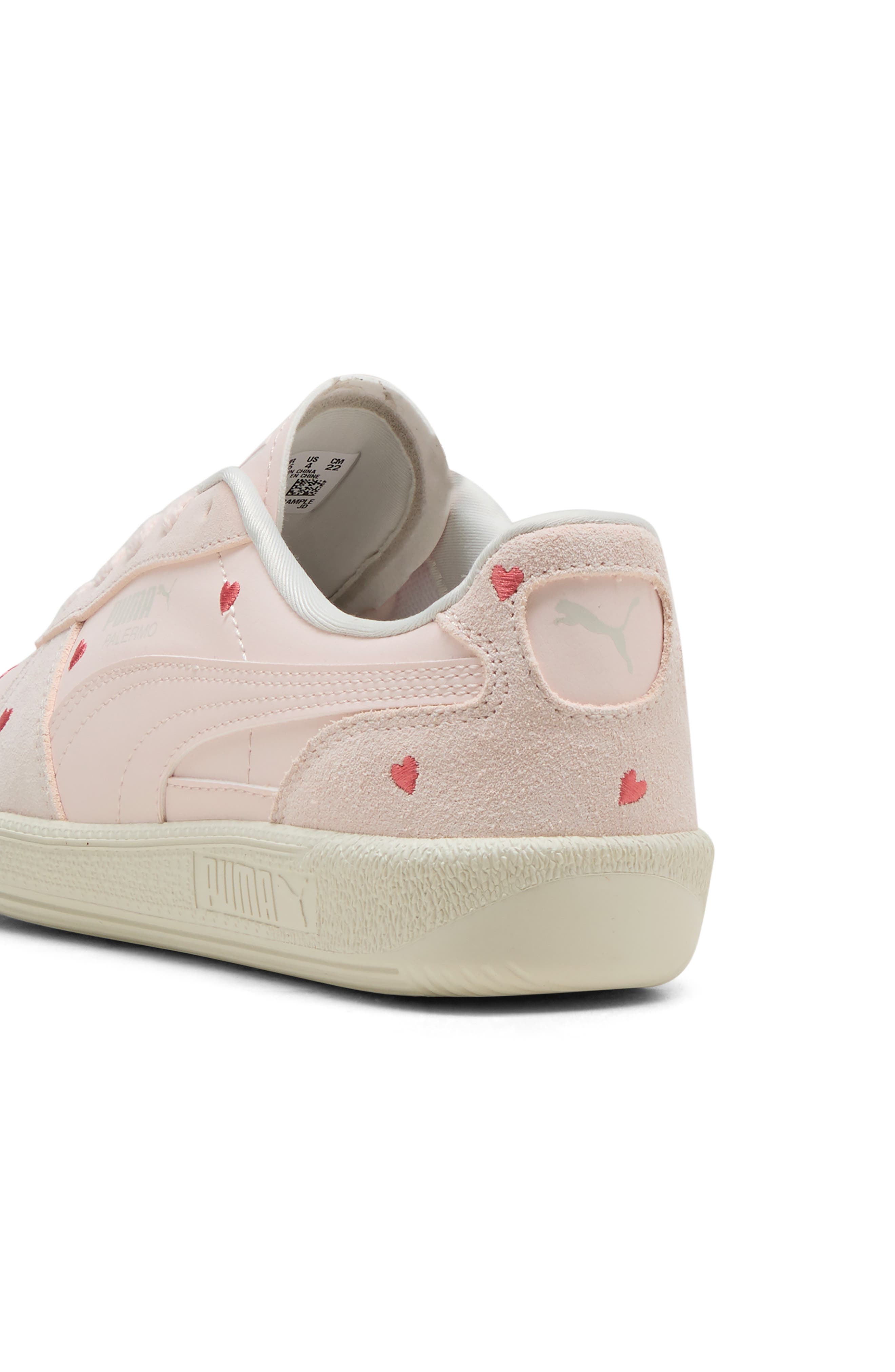 PUMA Kids' Palermo Amor Sneaker, Alternate, color, Jasmine Flower/ Vapor Gray