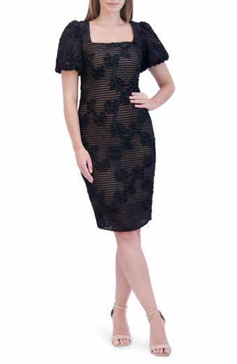 Eliza J Balloon Sleeve Eyelet Dress | Nordstrom Eliza J Balloon Sleeve Eyelet Dress | Nordstrom