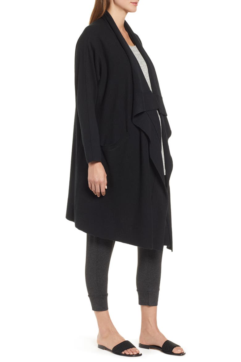 Airplane Cardigan, Alternate, color, BLACK
