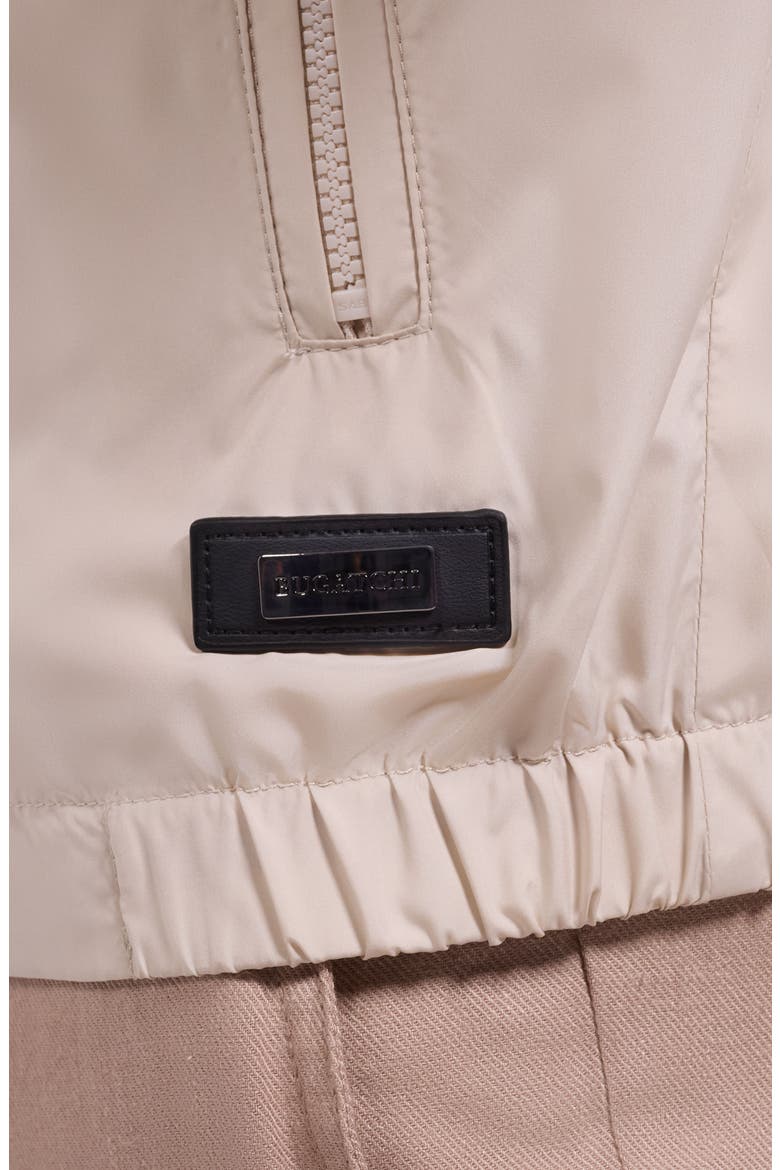 Water Repellent Packable Jacket with Removable Hood, Alternate, color, ALMOND