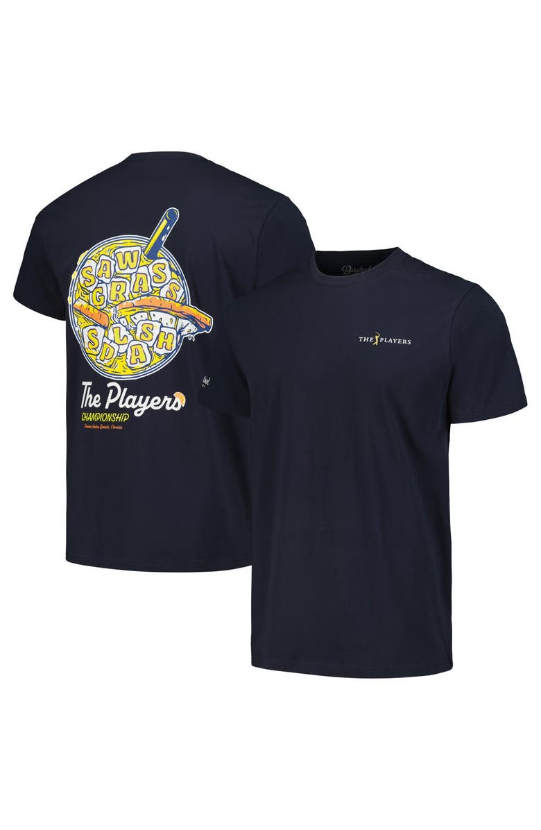 BARSTOOL GOLF Men's Barstool Golf Navy THE PLAYERS T-Shirt, Main, color, Navy