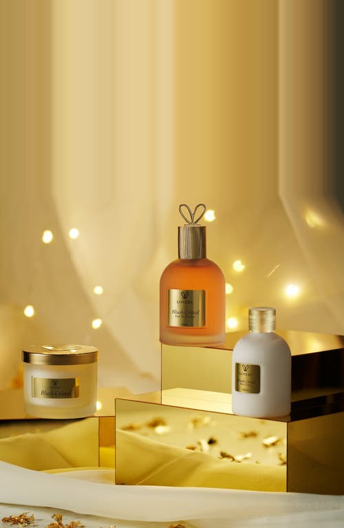 Lovery Blush Cristal Luxury Scented Soy Candle In Gold