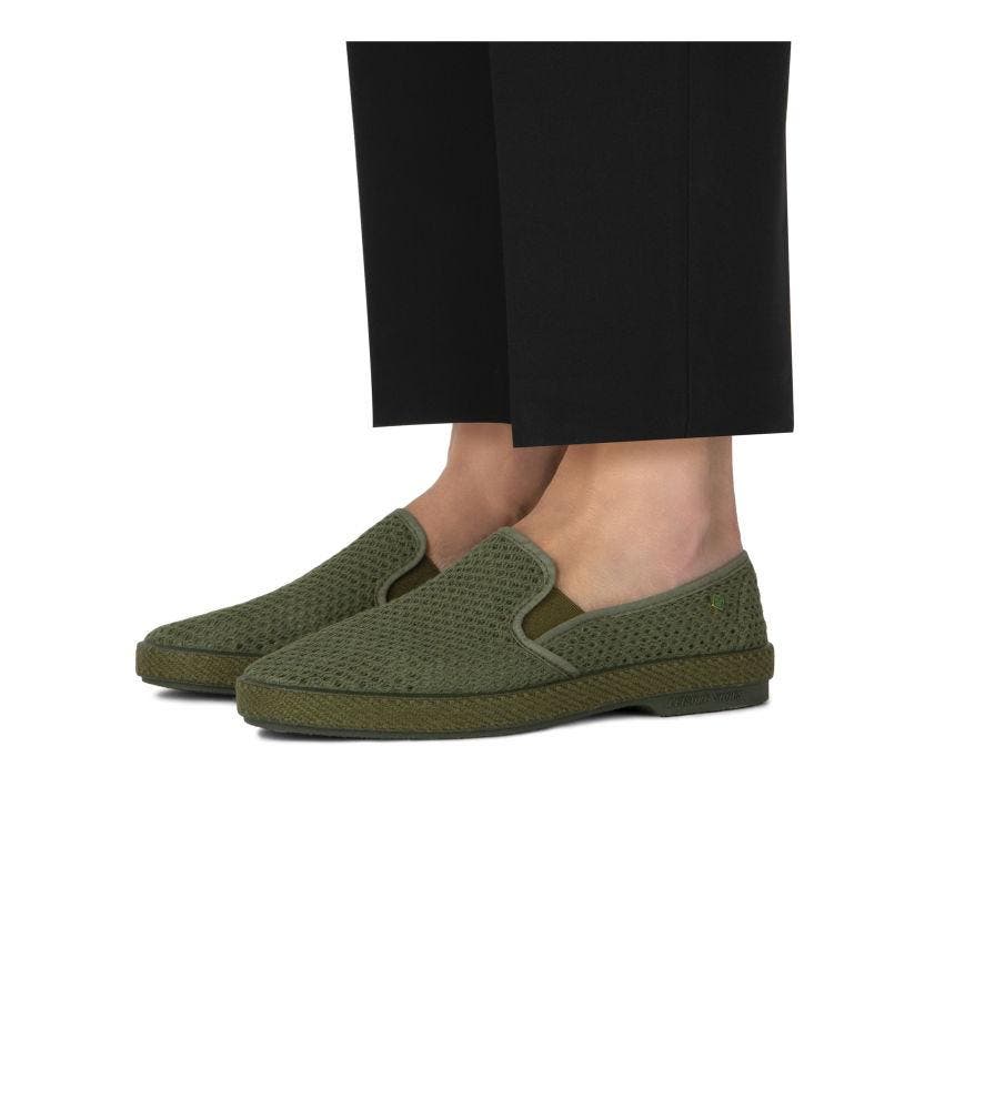 Classic Mesh Slip-On Loafer, Alternate, color, Army Green