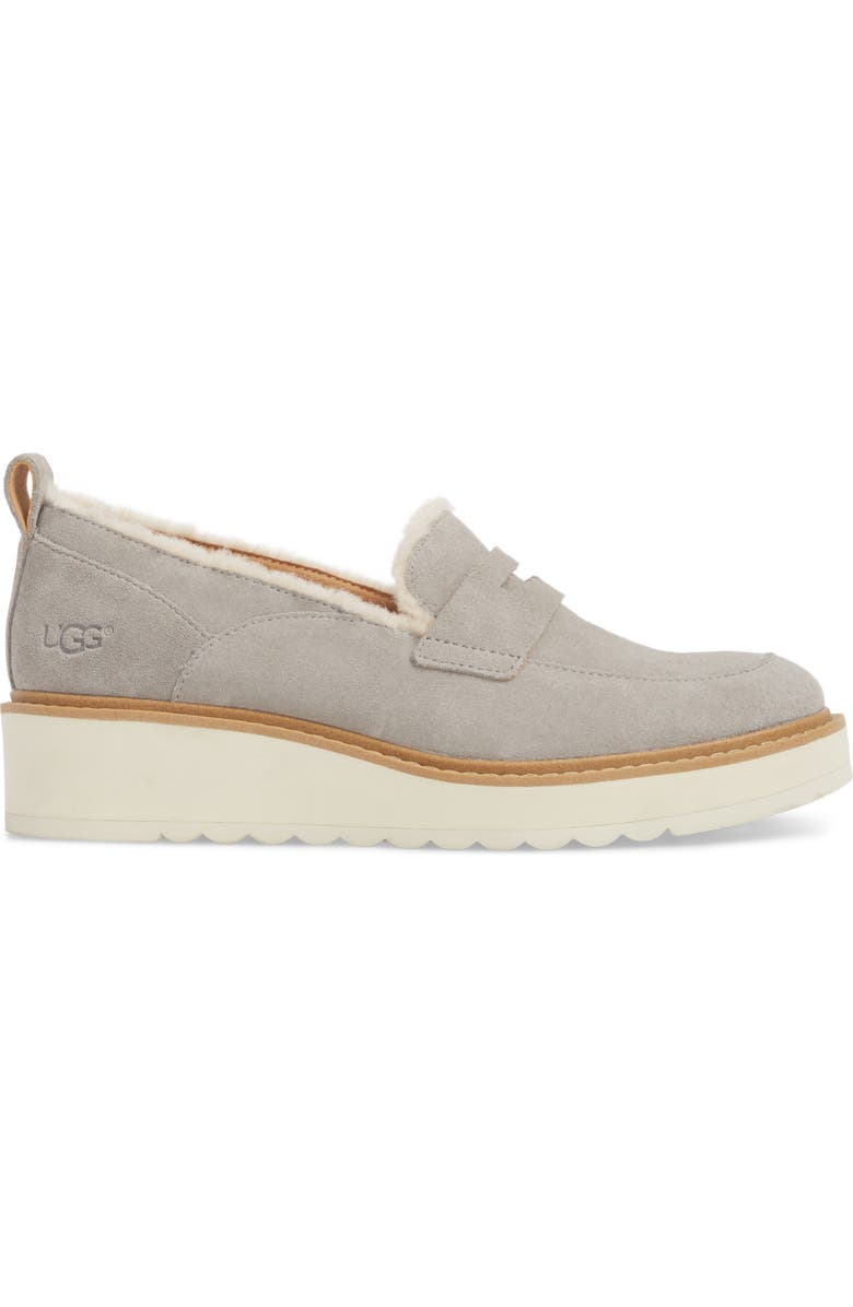 UGG<sup>®</sup> Atwater Spill Seam Wedge Loafer, Alternate, color,