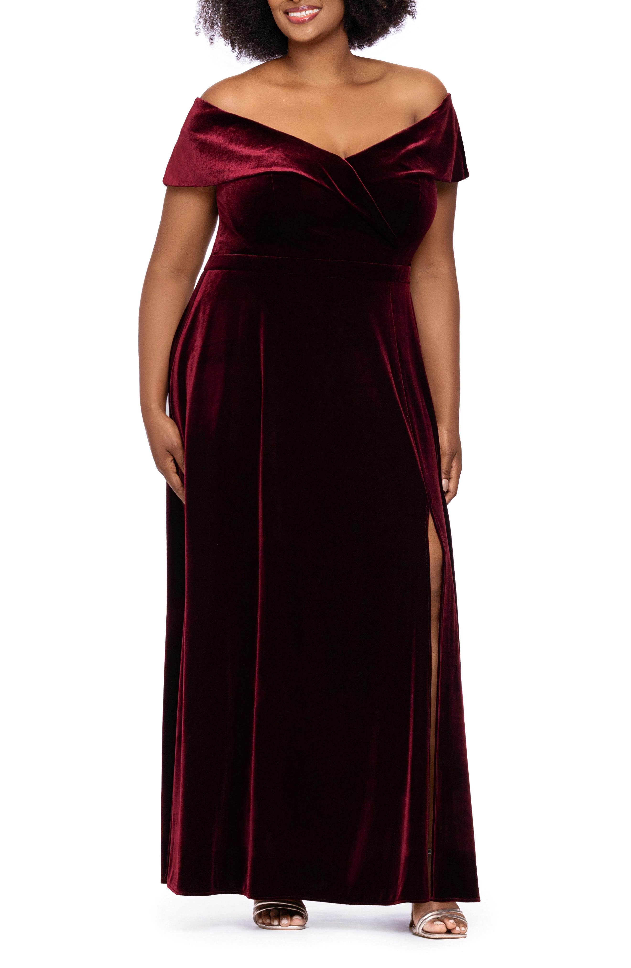 selected BURGUNDY