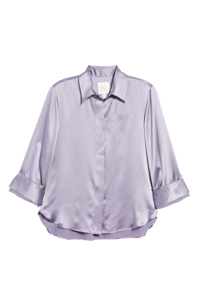 TWP Silk Boyfriend Shirt, Alternate, color, 