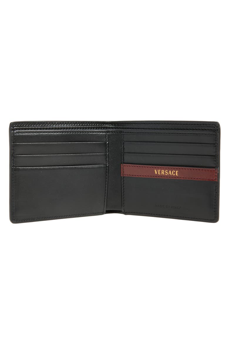 Medusa Bifold Wallet, Alternate, color, BLACK GOLD 82