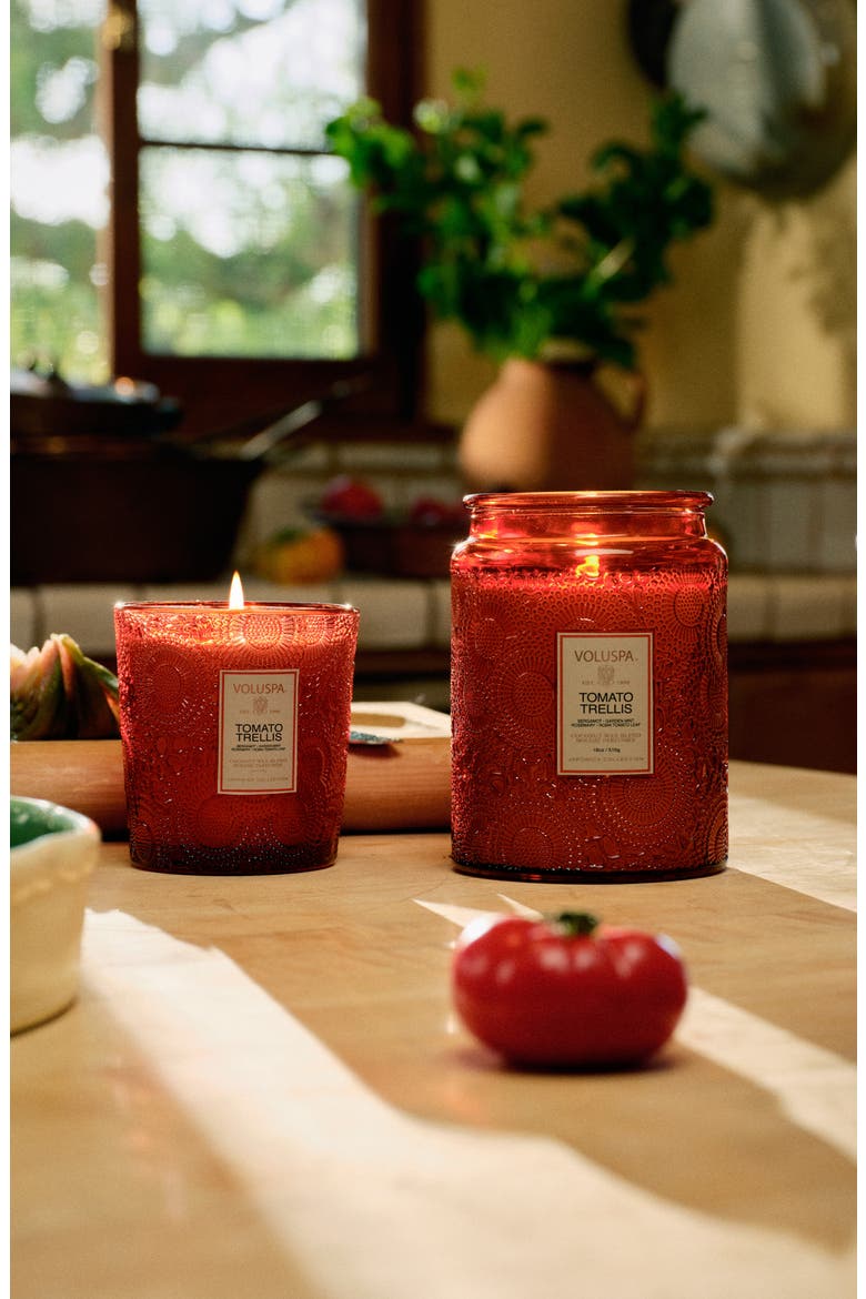 Tomato Trellis Classic Candle, Alternate, color, TOMATO TRELLIS